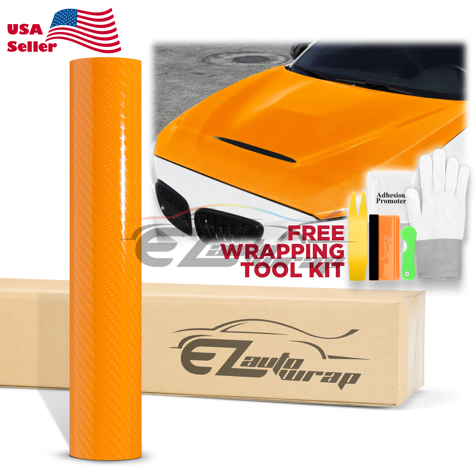 7D Premium High Gloss Carbon Fiber Vinyl Wrap Bubble Free Air Release Decal 6D - Picture 75 of 95