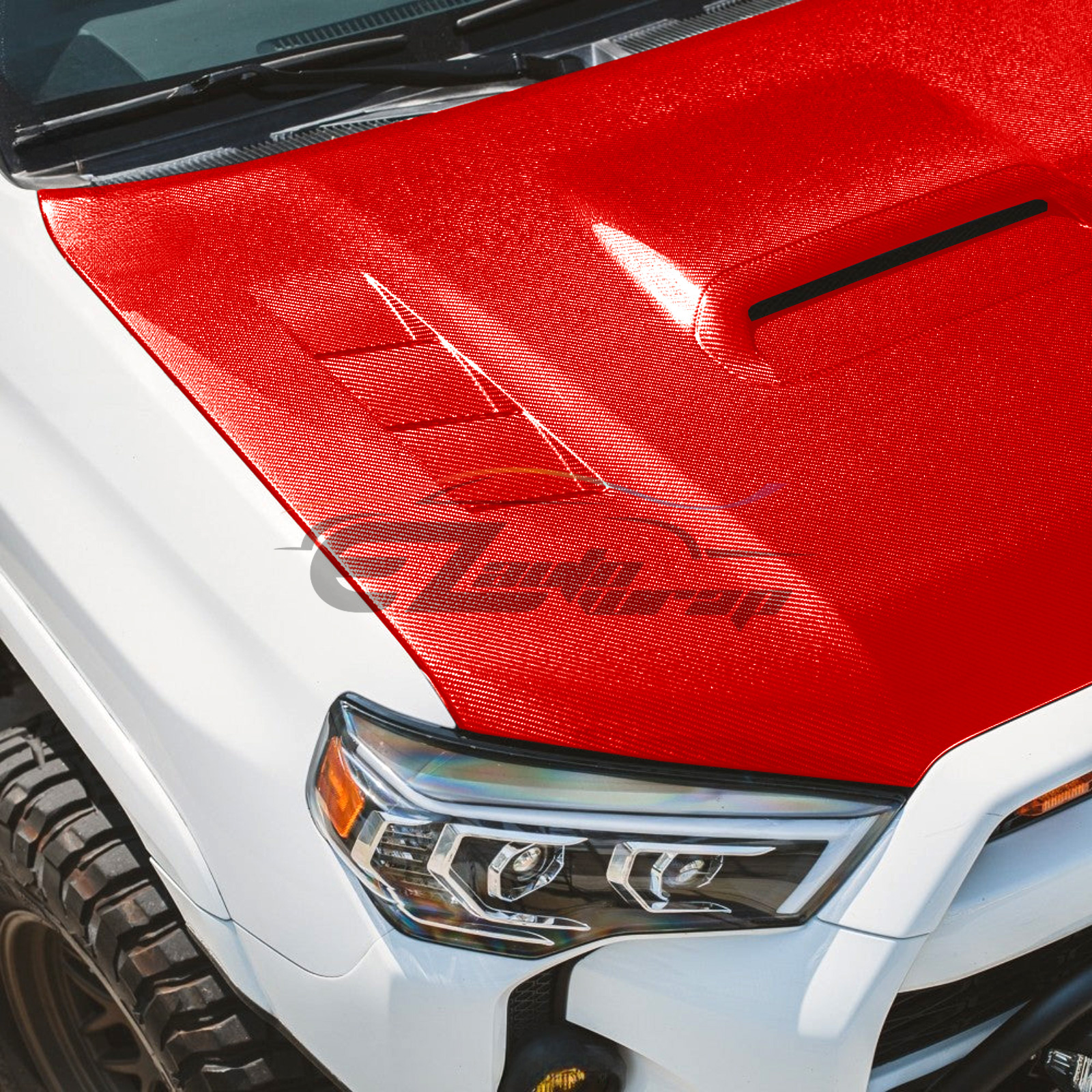7D Premium High Gloss Carbon Fiber Vinyl Wrap Bubble Free Air Release Decal 6D - Picture 29 of 95