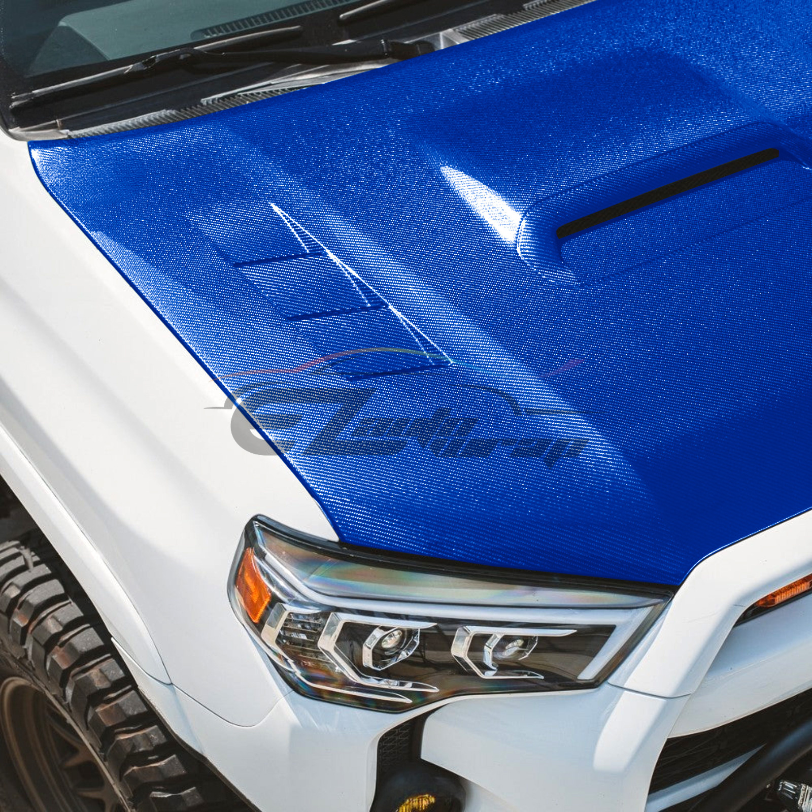 7D Premium High Gloss Carbon Fiber Vinyl Wrap Bubble Free Air Release Decal 6D - Picture 39 of 95