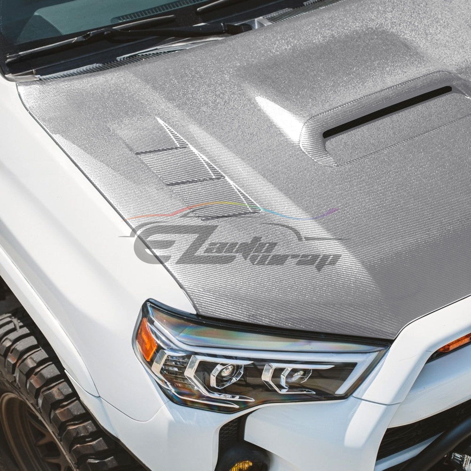 7D Premium High Gloss Carbon Fiber Vinyl Wrap Bubble Free Air Release Decal 6D - Picture 20 of 95