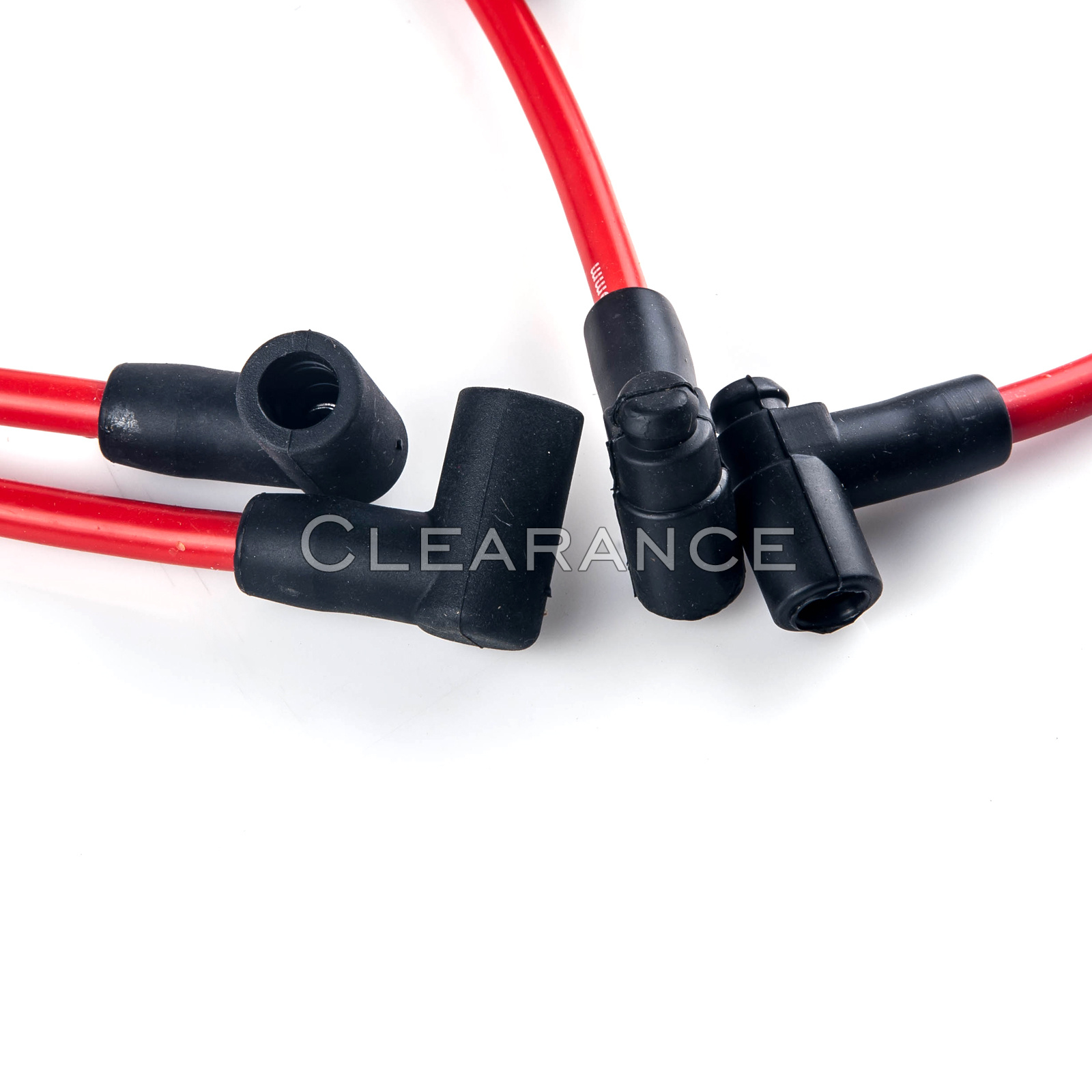 thumbnail image 2 of Carbole 8mm Spark Plug Wire Set For SBC Small Block Chevy - HEI Under Header - 9767M 2 of 5