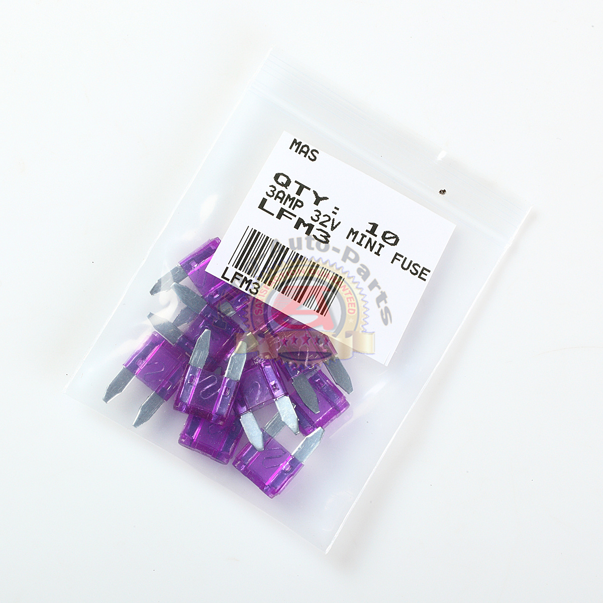 30 Pcs of 3A Amp 32V Volt ATM/APM/Mini Assorted Car Blade ATC Fuses