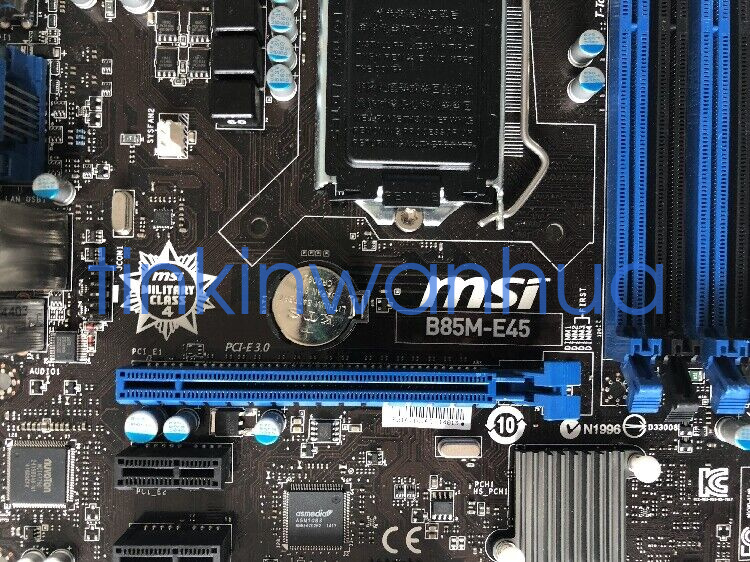 FOR MSI B85M-E45 Motherboard LGA1150 DDR3 Micro ATX | eBay