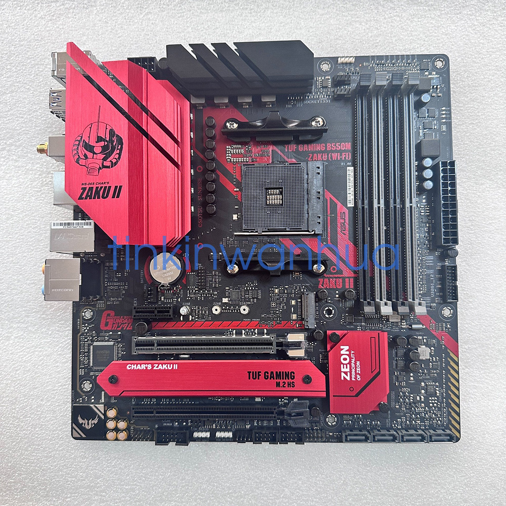 100% Tested For ASUS TUF GAMING B550M-ZAKU (WI-FI) Motherboard 2×M