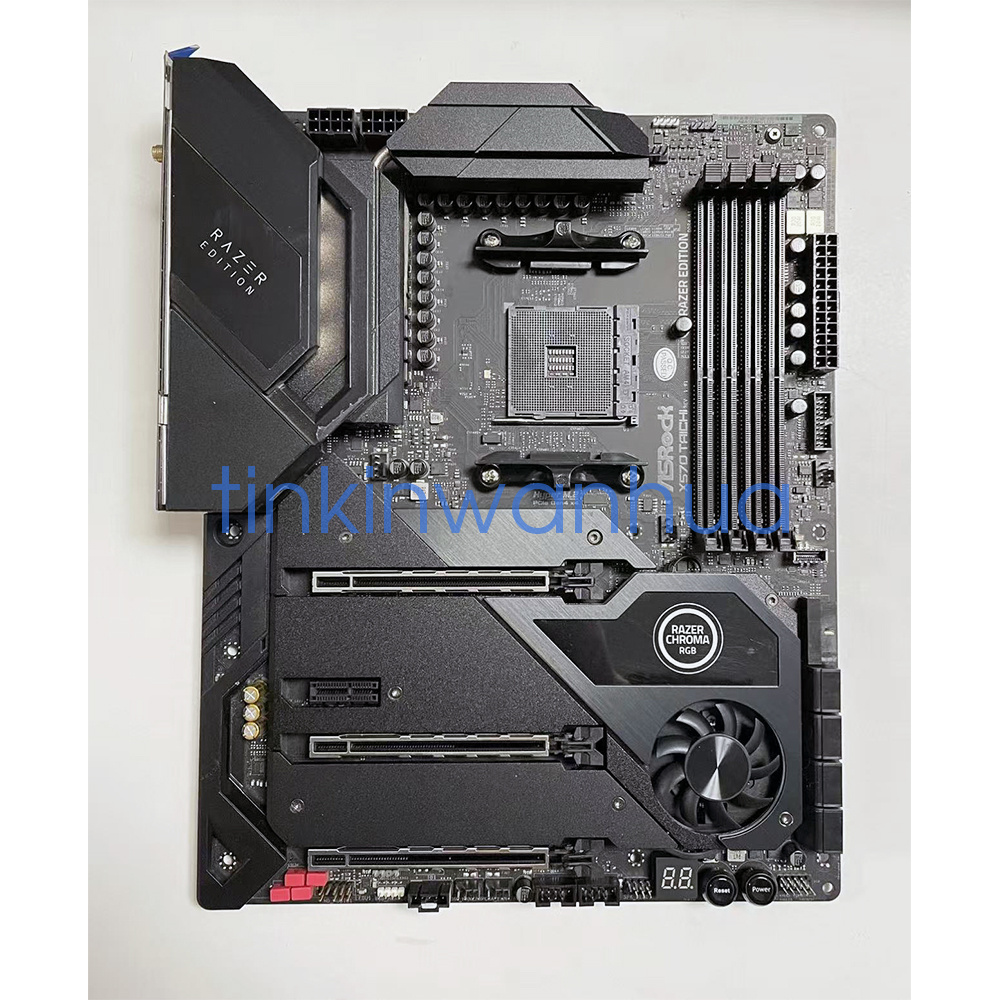 For ASRock X570 Taichi RAZER EDITION Socket AM4 DDR4 3×M.2 ATX