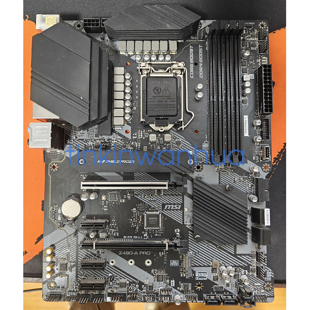 For MSI Z490-A PRO Motherboard DDR4 PCI-E3.0 2×M.2 6×SATAIII