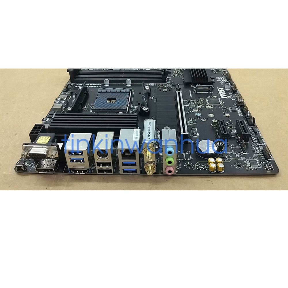 For MSI B550M PRO-VDH WiFi Motherboard AM4 PCI-E 4.0 2×M.2 4