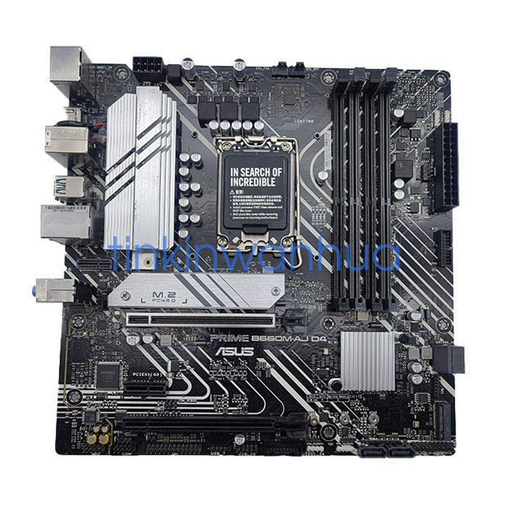 For ASUS PRIME B660M-AJ D4 Motherboard LGA1700 DDR4 128GB