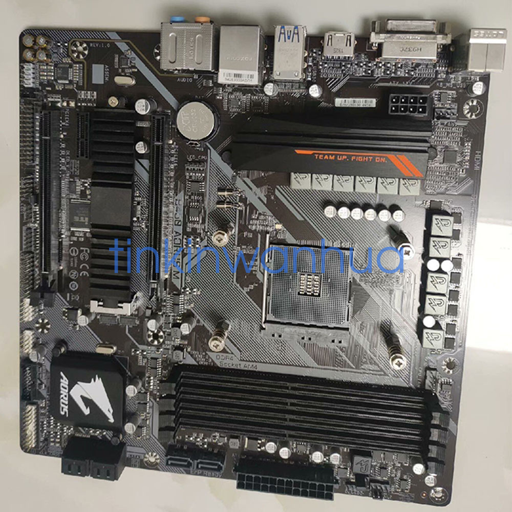 For GIGABYTE B450 AORUS M Motherboard DDR4 PCI-E3.0 1×M.2 6