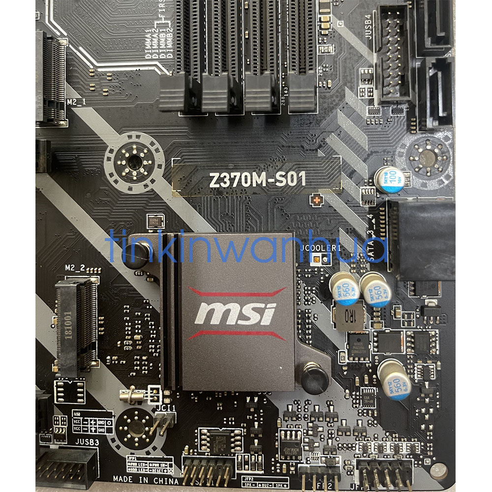 For MSI Z370M-S01 LGA1151 DDR4 DP+DVI Micro-ATX Motherboard | eBay UK