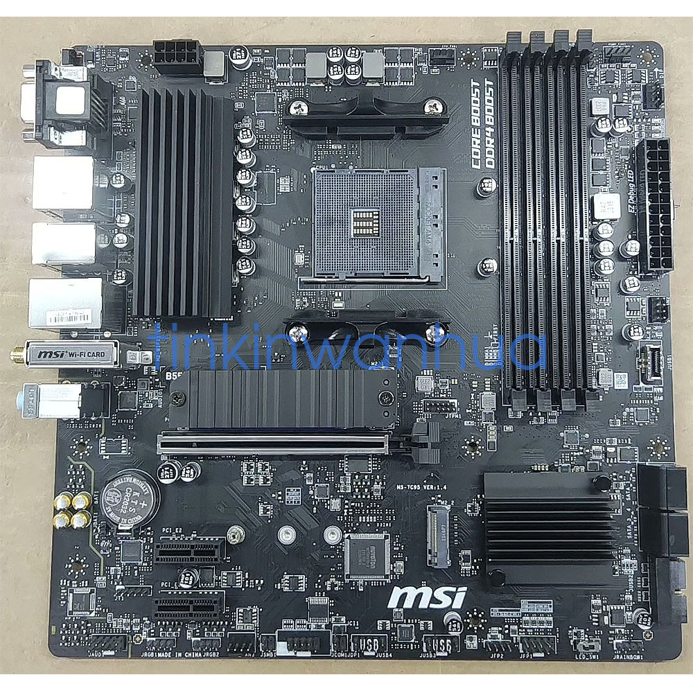For MSI B550M PRO-VDH WiFi Motherboard AM4 PCI-E 4.0 2×M.2 4