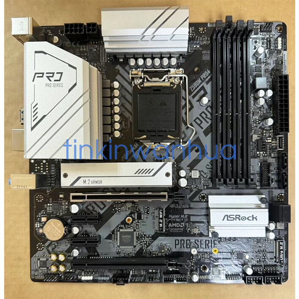 For ASRock Z590M PRO4 Motherboard LGA1200 DDR4 Micro ATX Tested | eBay