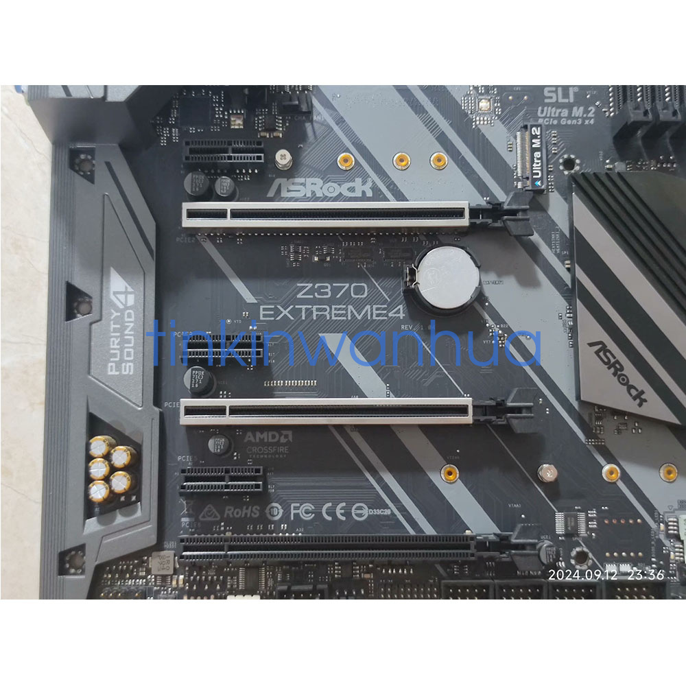 For ASRock Z370 EXTREME4 Motherboard LGA1151 DDR4 HDMI VGA DVI