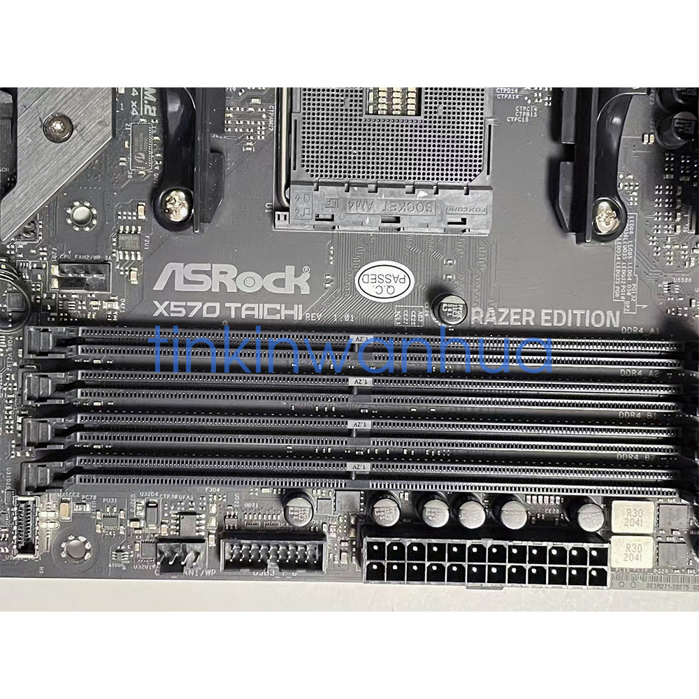 For ASRock X570 Taichi RAZER EDITION Socket AM4 DDR4 3×M.2 ATX