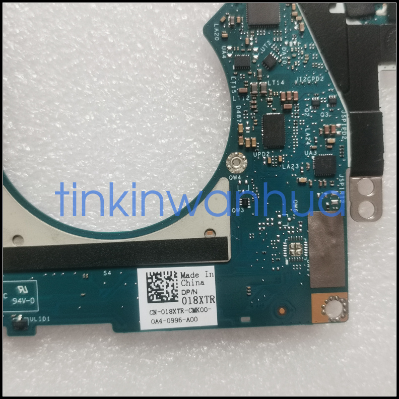 FOR DELL XPS 13 9310 Motherbroad 018XTR LA-J143P I7-11650G7