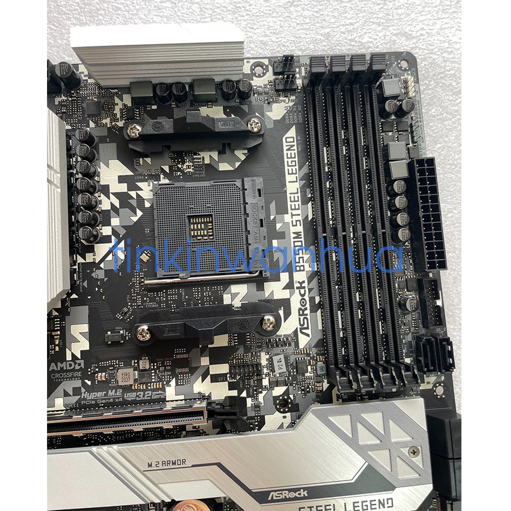 For ASRock B550M Steel Legend Motherboard Socket AM4 DDR4 DP