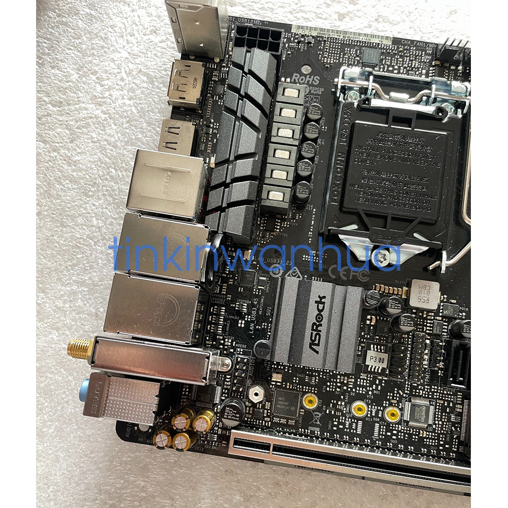 For ASRock H370M-ITX/ac LGA1151 DDR4 1×M.2 6×SATA III Mini