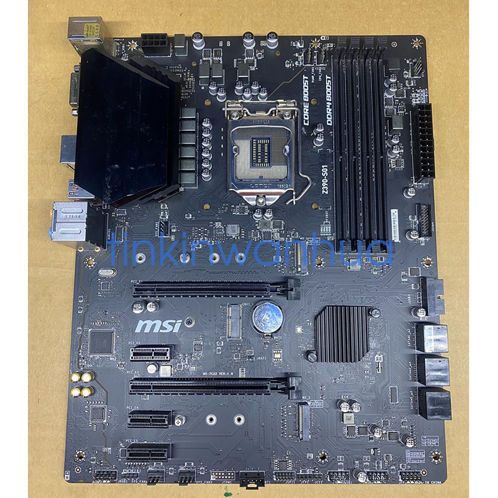 MSI Z390-S01 マザーボード CPUクーラー付 MSI Z390-S01 マザーボード
