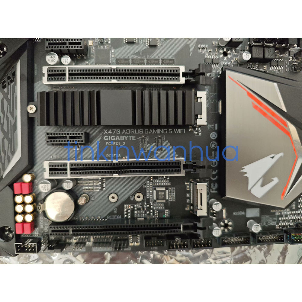 For GIGABYTE X470 AORUS GAMING 5 WIFI Motherboard DDR4 PCI-E3.0 2