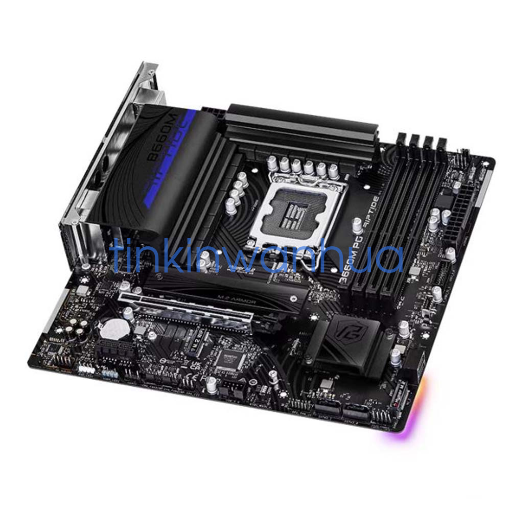 For ASRock B660M PG Riptide LGA1700 DDR4 3×M.2 4×SATAIII