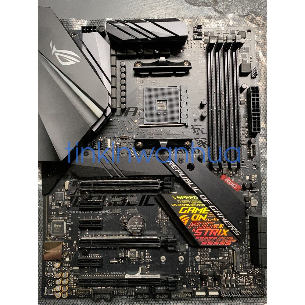 For ASUS ROG STRIX X470-F GAMING Motherboard Socket AM4 DDR4 ATX