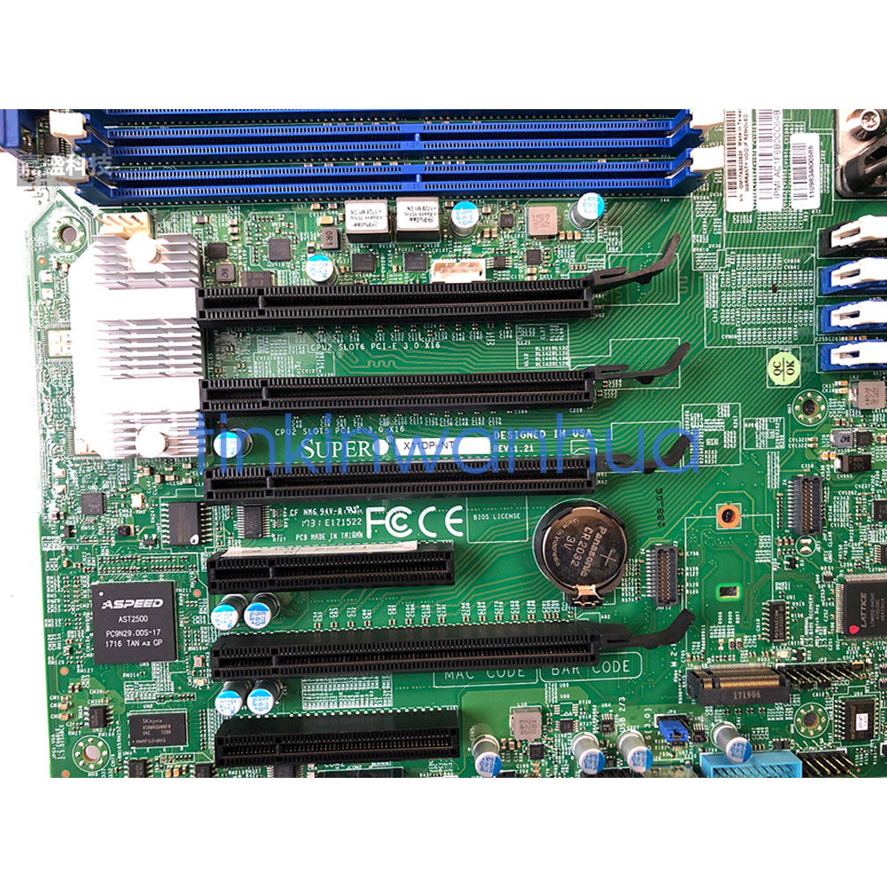 For Supermicro X11DPI-NT Dual Socket LGA-3647 DDR4 E-ATX Server