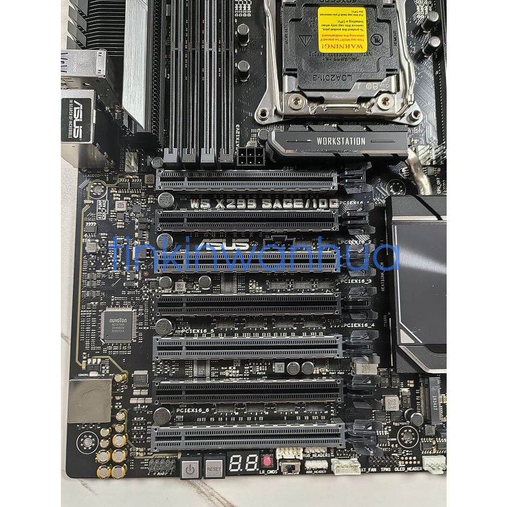 For ASUS WS X299 SAGE/10G Workstation Motherboard LGA2066 DDR4 E