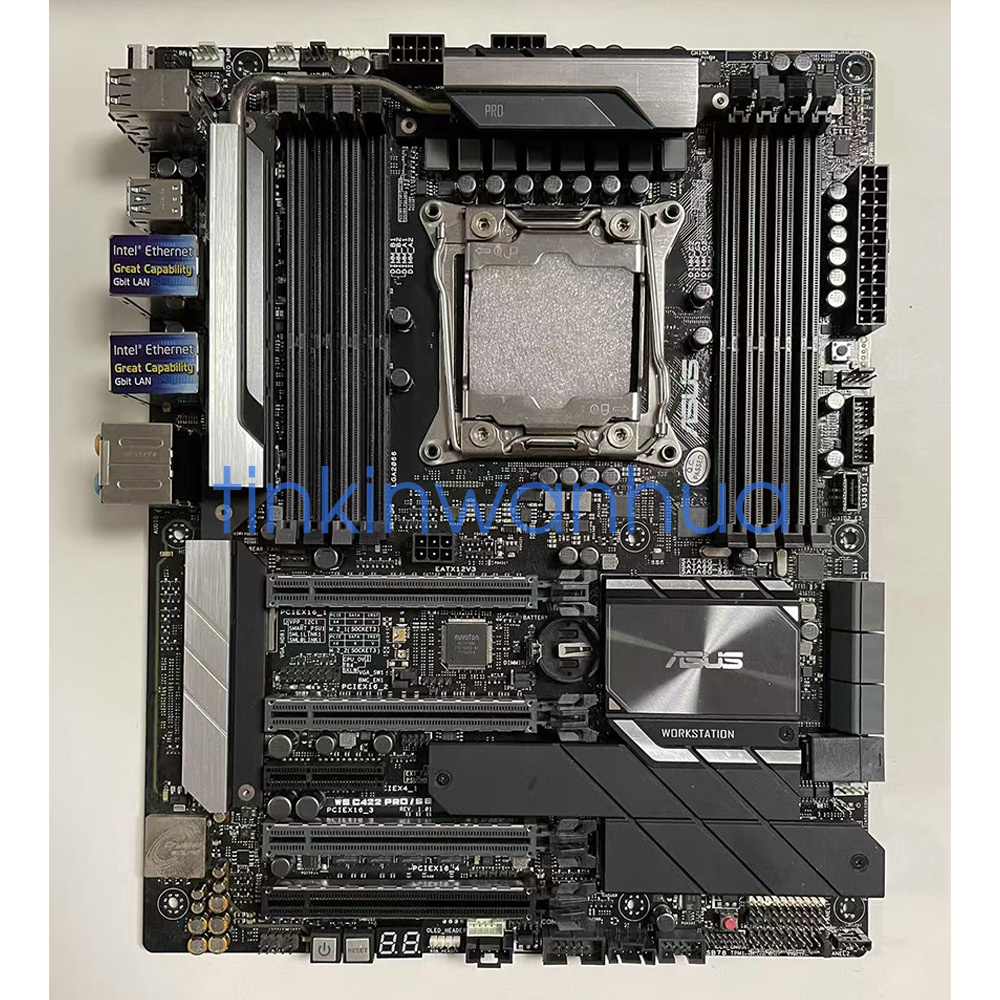 For ASUS WS C422 PRO/SE Motherboard Socket 2066 DDR4 ATX 100