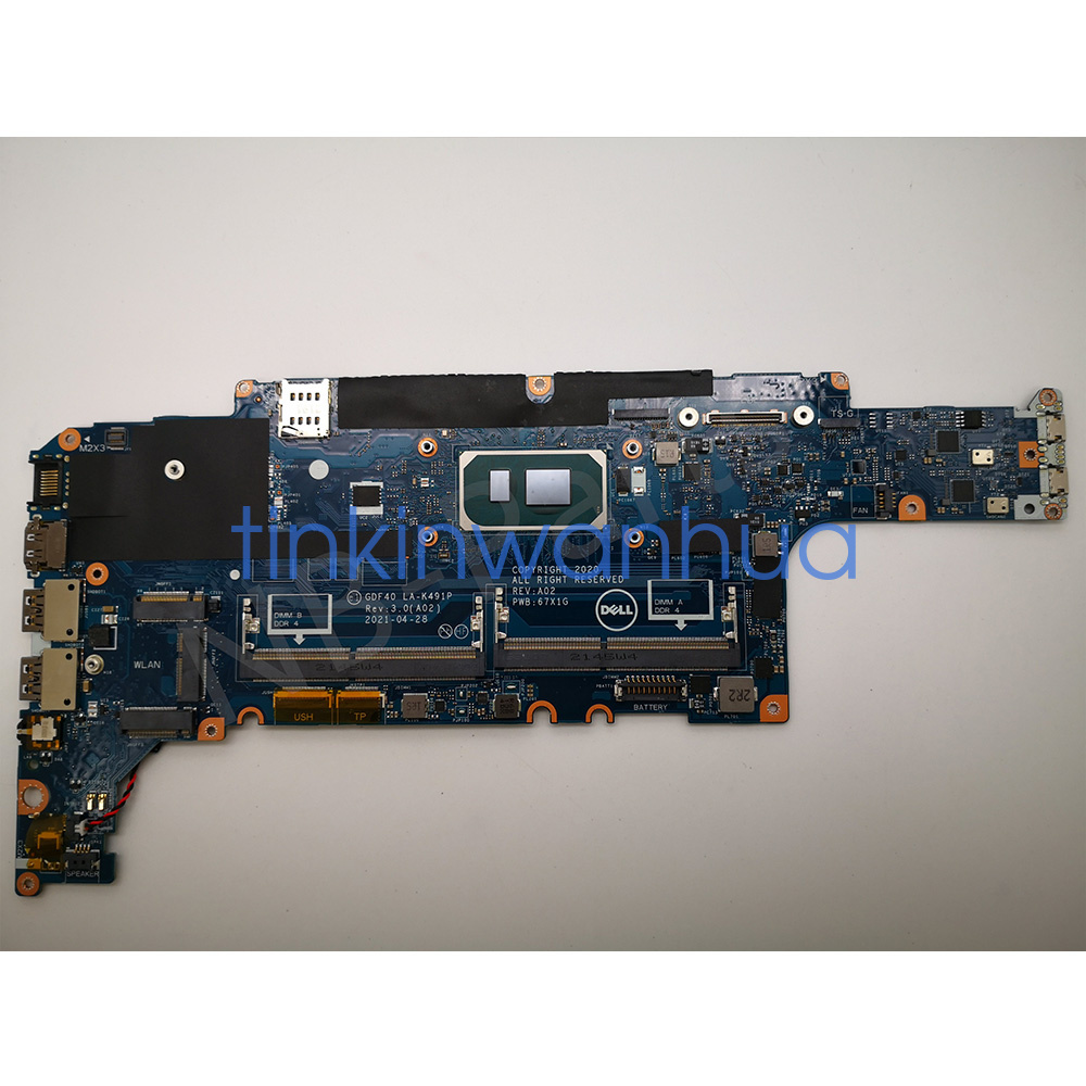Carte Mère Dell Latitude D430 Avec CPU Intel Core 2 Duo U7700 - État Ouvert Jamais Utilisé