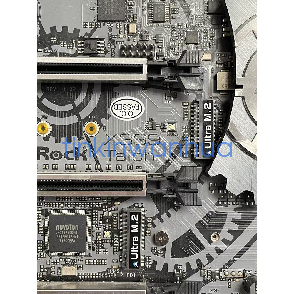 FOR Asrock X399 Taichi X399 Motherboard ADM TR4 Triple M.2 Slot