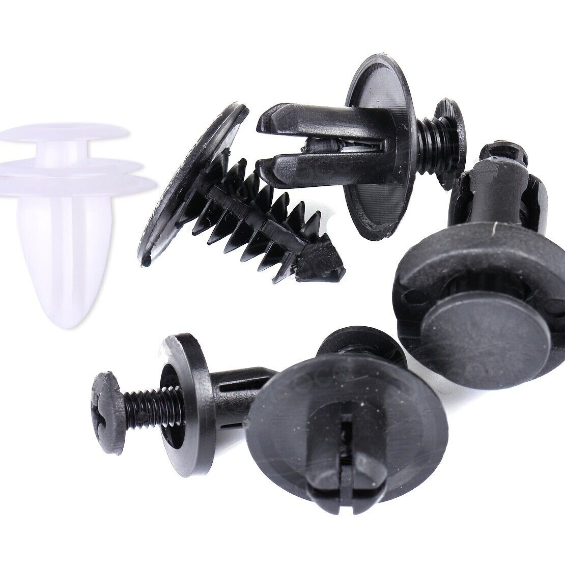 100pcs Fender Liner Fastener Rivet Push Clip Retainer For Suzuki Grand Vitara – Autocart Black