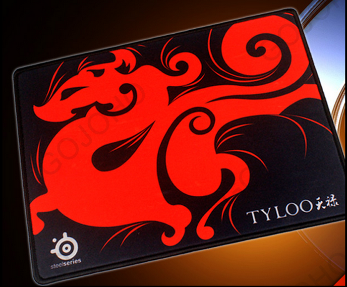 TYLOO SteelSeries QcK Red Gaming Mouse Pad Mat Medium M Size 320