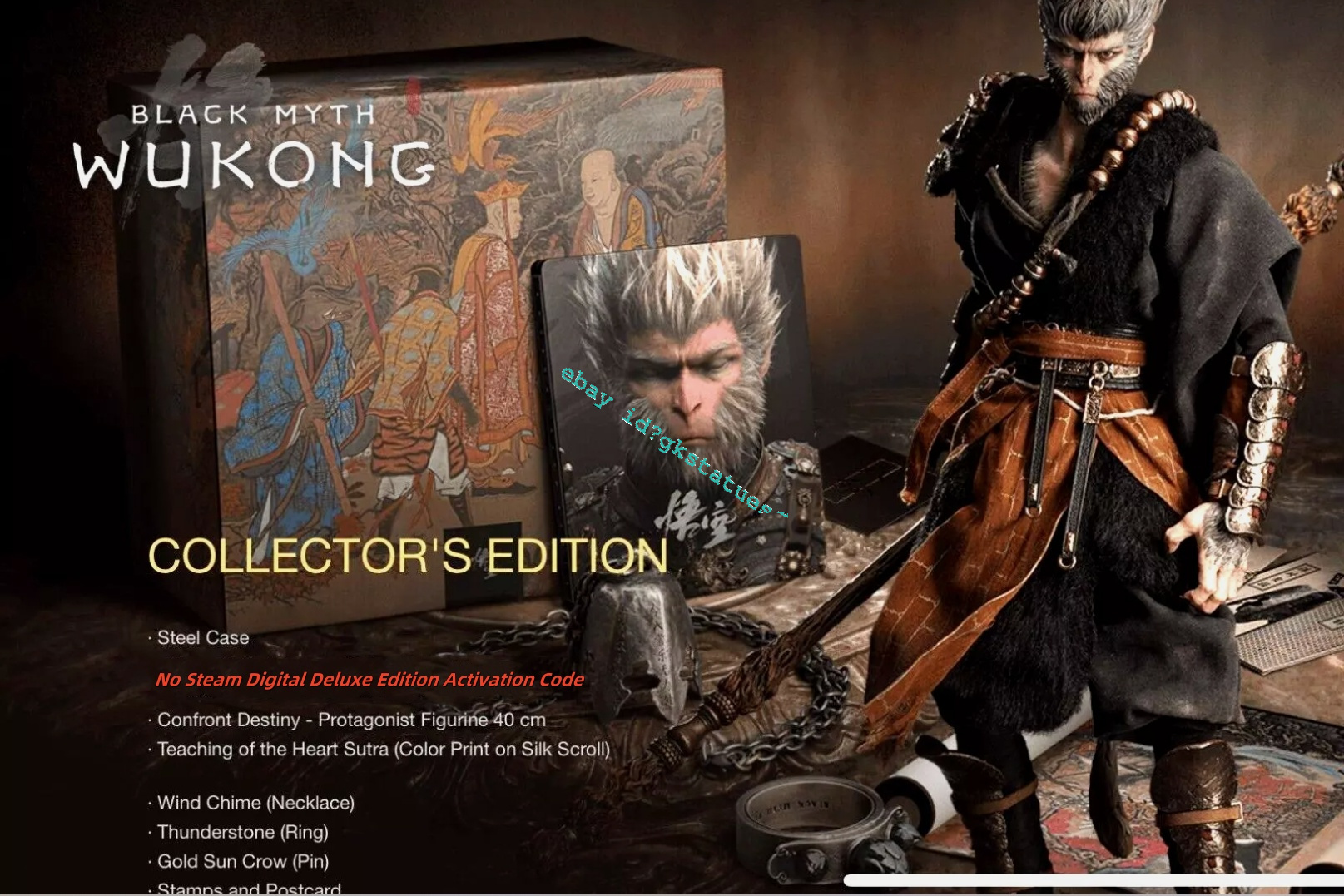 Black Myth Wu Kong Monkey King Figure Collector's Deluxe Edition
