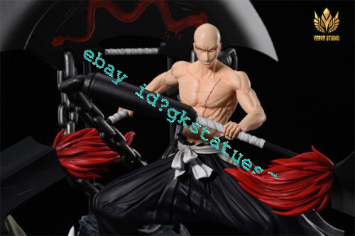 Verve Studio Bleach Madarame Ikkaku Resin Statue In Stock 1/6