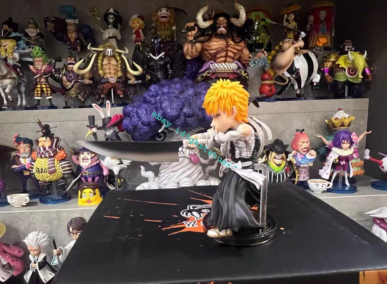 アクセサリー Studio ichigo ZH Studio Bleach Kurosaki Ichigo Resin Statue in stock 1/6