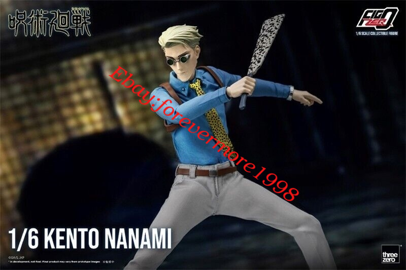 ninna MEZO ニンナ　メゾ　美品 Threezero 3Z04790M0 1/6 Jujutsu Kaisen Nanami Kento Action