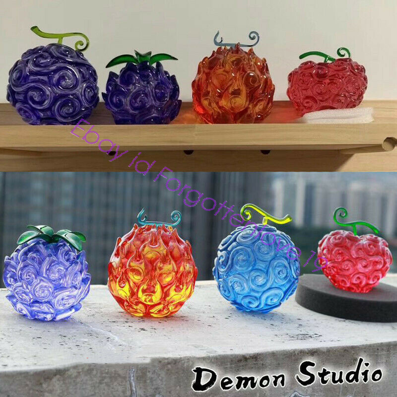 Demon Studio One Piece Devil Fruit 1-10 In stock Dark-Dark Fruit Gum-Gum  Hot