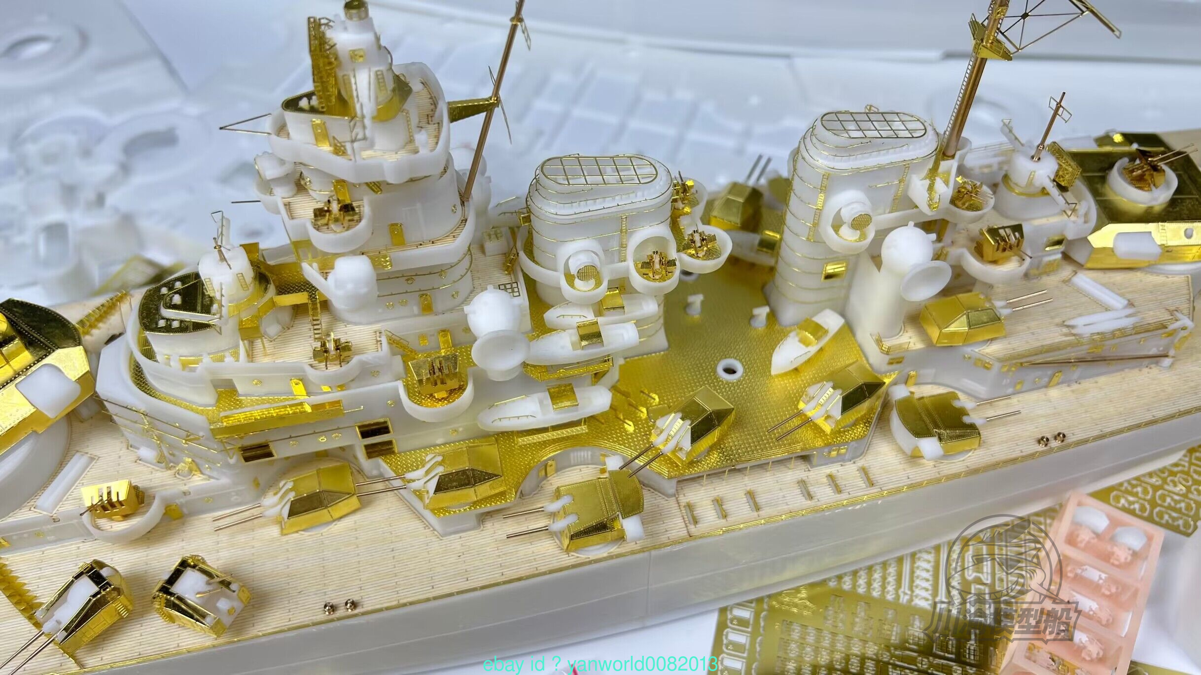 CY CY530 1/350 Scale Prussia H42 Super Battleship Warship