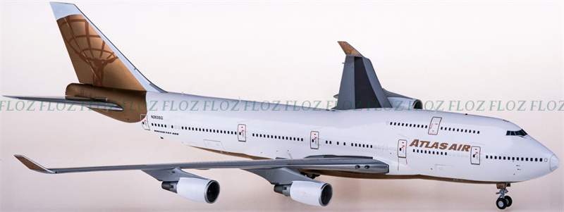 for JC Wings for Atlas Air for Boeing 747-400 N263SG 1:200 plane