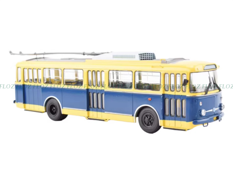 Modimio Bohemian Skoda 9TR Czech Trolley bus 1:43 Bus Pre-built