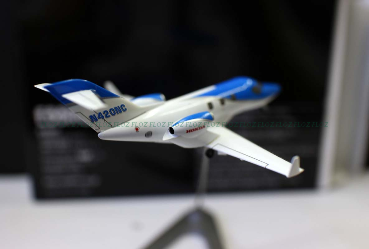 Ebbro for Hondajet Private business jet Blue 1/144 diecast plane
