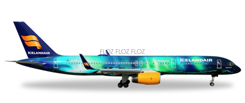 for Herpa for Icelandair for Boeing 757-200 TF-FIU 1:400