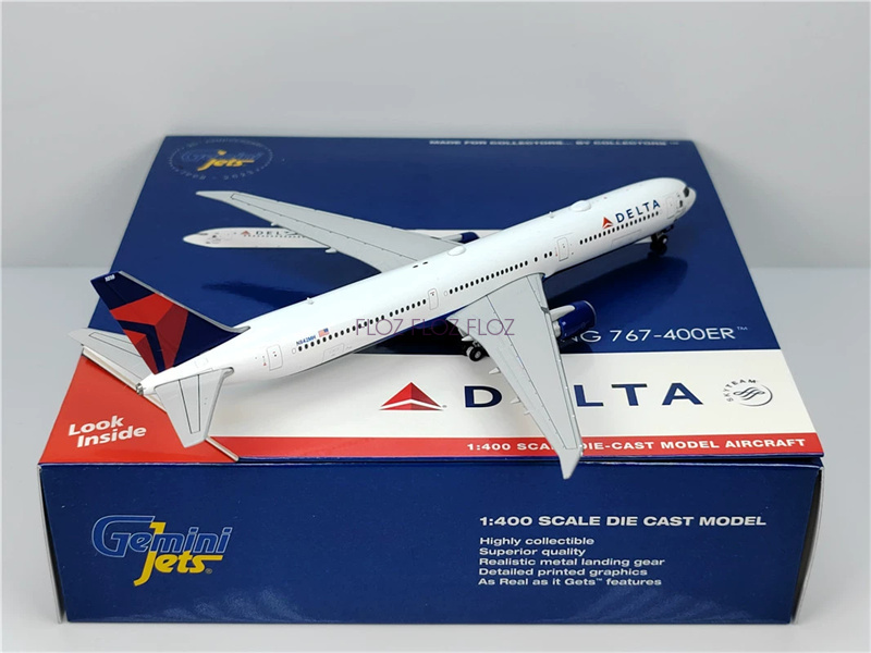 gemini jets 1/400 デルタ航空 b767-400 模型 Amazon.com: GeminiJets for Delta Airlines for Boeing B767