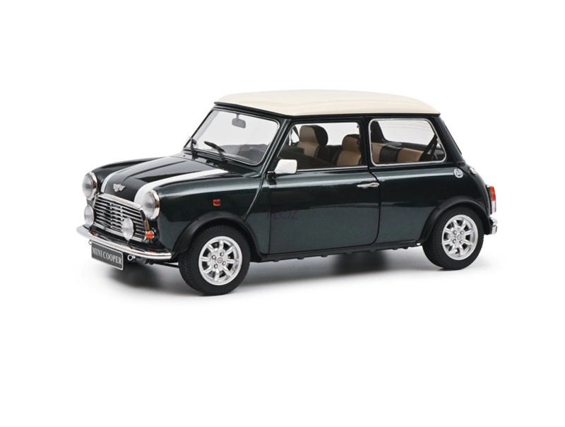 1/43 Schuco. Mini Cooper. Black/white. $99.00.