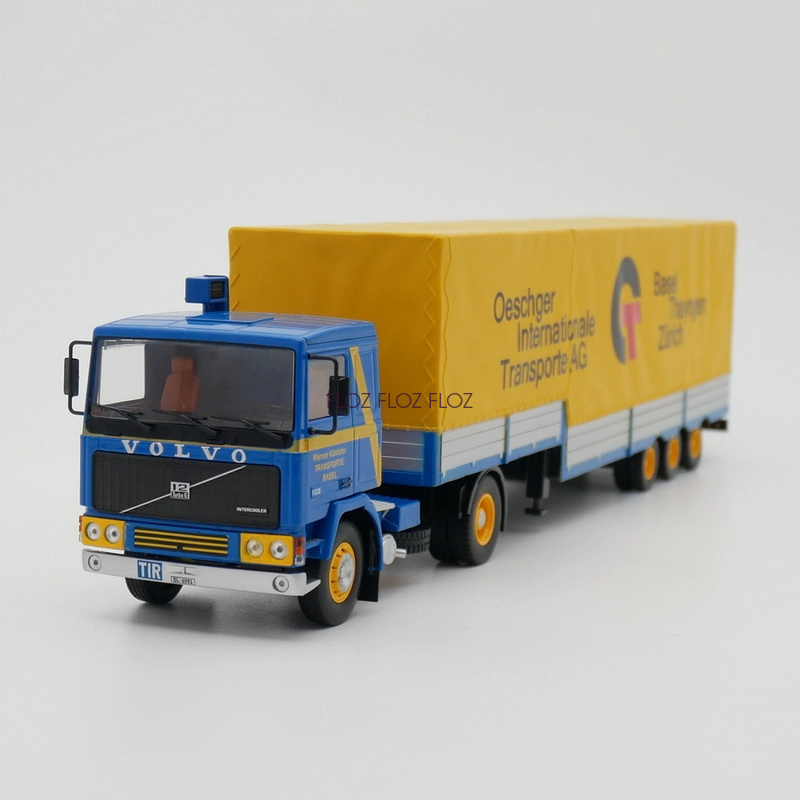 Ixo 1:43 Iveco Fiat 190.38 TurboStar SZM 1984 blue / white