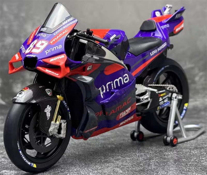 PRAMAC MotoGP バイク 1/12 スケール 1:12 for Kiloworks for MOTOGP for PRAMAC for Ducati Purple