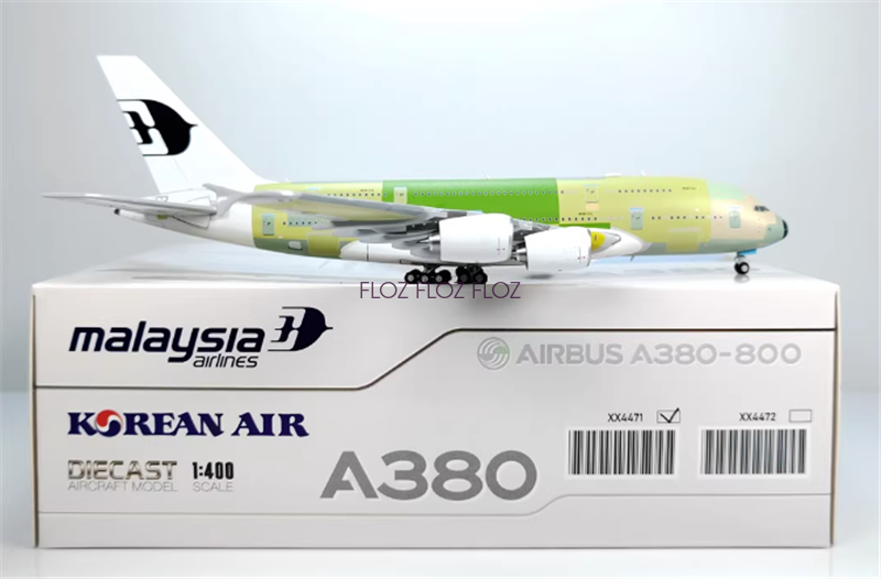 JC Wings malaysia airlines for Airbus A380 F-WWSG 1:400