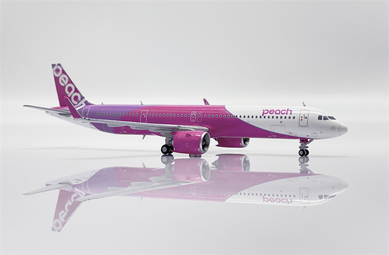 JC Wings Peach for Airbus A321neo JA901P 1/400 Aircraft Pre