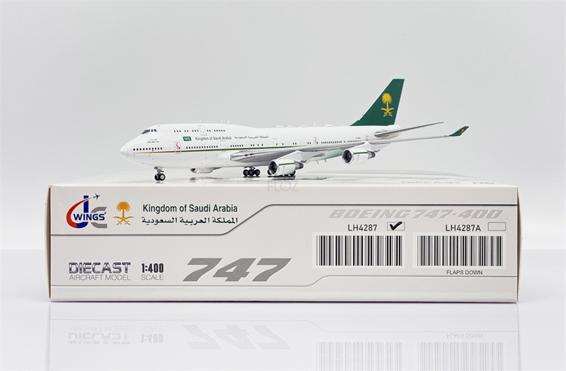 JC Wings Kingdom of Saudi Arabia for Boeing B747-400 HZ-HM1