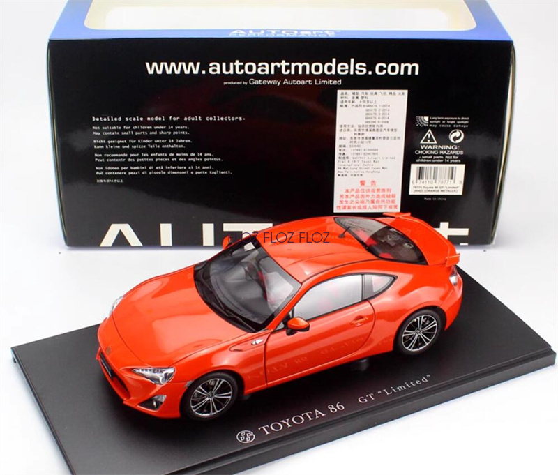 ミニカー AUTOart TOYOTA 86 GT Limited 1/18 AUTOart TOYOTA GT86 86 GT 